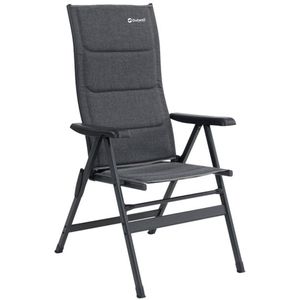 Outwell - Rosewood - Campingstoel - Grijs - Geborstelde Stof - 7 Verstelbare Standen