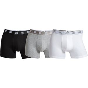CR7 - Cristiano Ronaldo - Boxershorts - Zwart, Grijs, Wit - 3-Pack