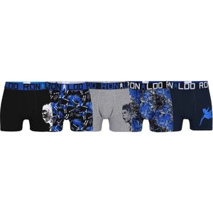 CR7 Lange Short - 5 Pack - Black/Grey/Blue - Katoen/Elastaan