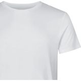 Resteröds - Bamboo 2-pack - T-shirt - Wit - Aansluitend Model, Ronde Hals, Duurzaam Materiaal