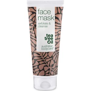 Gezichtsmasker tegen mee?eters en puistjes met Tea Tree Olie