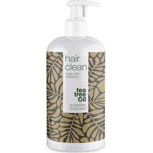 Australian Bodycare Hair Clean Shampoo met Tea Tree Olie 500 ml - Anti-roos shampoo gebaseerd op Tea Tree Olie geschikt voor een jeukende, schilferige, droge en geïrriteerde hoofdhuid - Tegen pukkeltjes en puistjes op de hoofdhuid