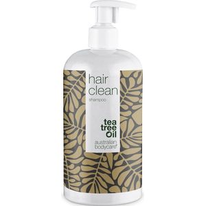 Australian Bodycare Hair Clean Shampoo met Tea Tree Olie 500 ml - Anti-roos shampoo gebaseerd op Tea Tree Olie geschikt voor een jeukende, schilferige, droge en geïrriteerde hoofdhuid - Tegen pukkeltjes en puistjes op de hoofdhuid