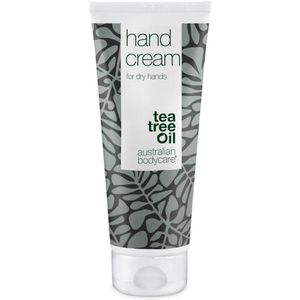 Handcrème voor erg droge, rode, schrale, eczeem handen met Tea Tree Olie