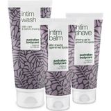 Australian Bodycare - Scheerset - 3 Producten - Intim Wash 200ml - Intim Shave 100ml - Aftershave Balsem 100ml