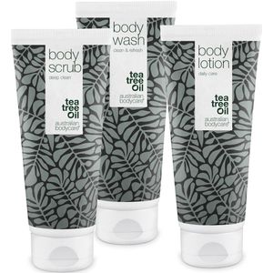 Australian Bodycare Body Wash & Body Scrub & Body Lotion Kit 3 x 200 ml