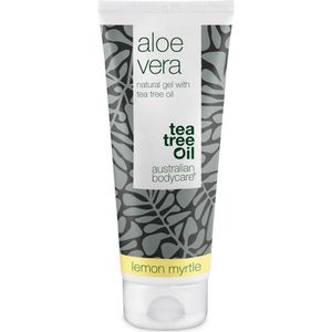 Puur Aloë Vera gel met Tea Tree Olie - Aftersun bij zonnebrand en geïrriteerde huid