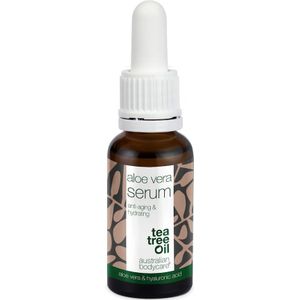 Aloe Vera & C,E, F vitamin Anti-aging serum — serum met Aloë Vera, Tea Tree Olie en Hyaluronzuur tegen rimpels