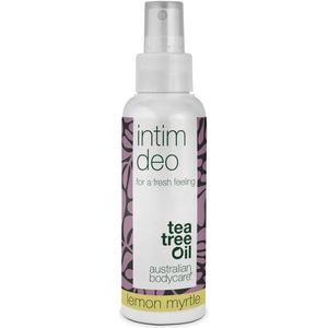 Intiem deodorantblok | Tea Tree Oil + Lemon Myrtle| 100% vegan intieme deodorant tegen onaangename geurtjes en irritatie in de intieme zone, 100 ml