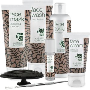 Australian Bodycare - 7-delige Set - Gezichtsreiniging - Voor Verstopte Poriën en Onzuivere Huid