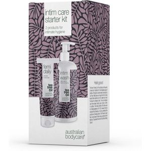 Australian Bodycare - Een 2-delige intieme hygiëneset voor dames | Waslotion 500 ml en vaginale gel 100 ml | Ontworpen om jeuk, droogheid en ongewenste geurtjes in de intieme zone te bestrijden | Veganistisch