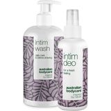Australian Bodycare - Set van 2 Intieme Producten - Intieme Zeep 500 ml & Deodorantblok 100 ml