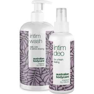 Australian Bodycare - Set van 2 Intieme Producten - Intieme Zeep 500 ml & Deodorantblok 100 ml