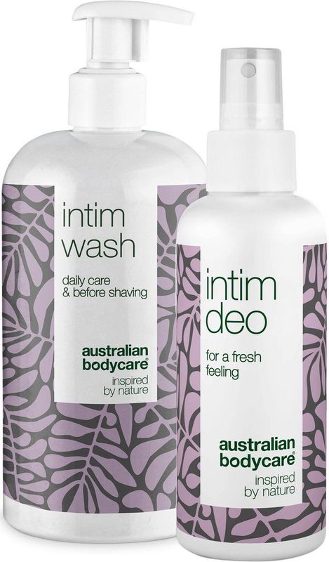 Australian Bodycare - Set van 2 Intieme Producten - Intieme Zeep 500 ml & Deodorantblok 100 ml