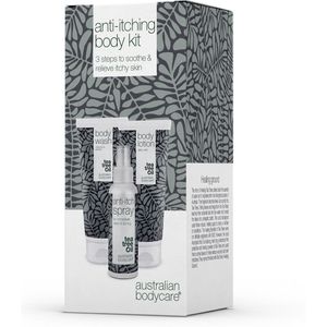 Australian Bodycare - 3-pack - Verzachtende Producten - Huidverzorging - 200 ml Zeep, 200 ml Crème, 100 ml Spray