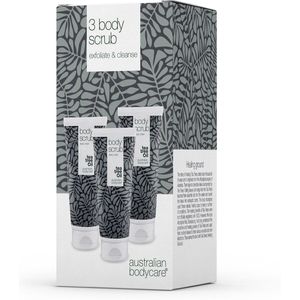 Australian Bodycare - Body Scrub - 3x 200ml - Tea Tree Olie - 100% Natuurlijk
