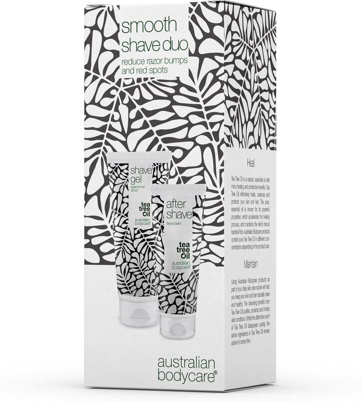 Australian Bodycare Tea Tree Olie Pakket Tegen Rode Bultjes na het Scheren - Producten voor Ingegroeide Haren en Scheeruitslag