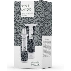 Australian Bodycare - Set voor Zichtbaarheid Cellulitis - Body Scrub 200ml - Body Oil 150ml - 100% Natuurlijke Theeboomolie