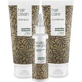 Australian - Hoofdhuidverzorging - 3 Producten - Tea Tree Olie - Serum 150ml - Shampoo 200ml - Conditioner 200ml