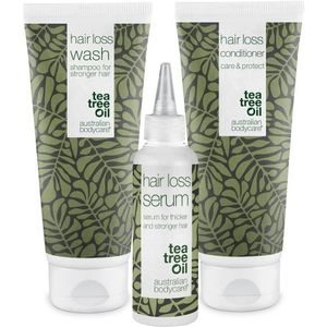 Set Tegen Haaruitval - Serum 100ml - Shampoo 200ml - Conditioner 200ml