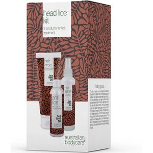 Australian Bodycare Head Lice Kit 200 ml 3 stk.