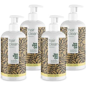 4 shampoos voor de prijs van 3 - Tea Tree Olie Lemon Myrthe shampoo