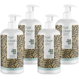4 shampoos voor de prijs van 3 - Tea Tree Olie Mint shampoo