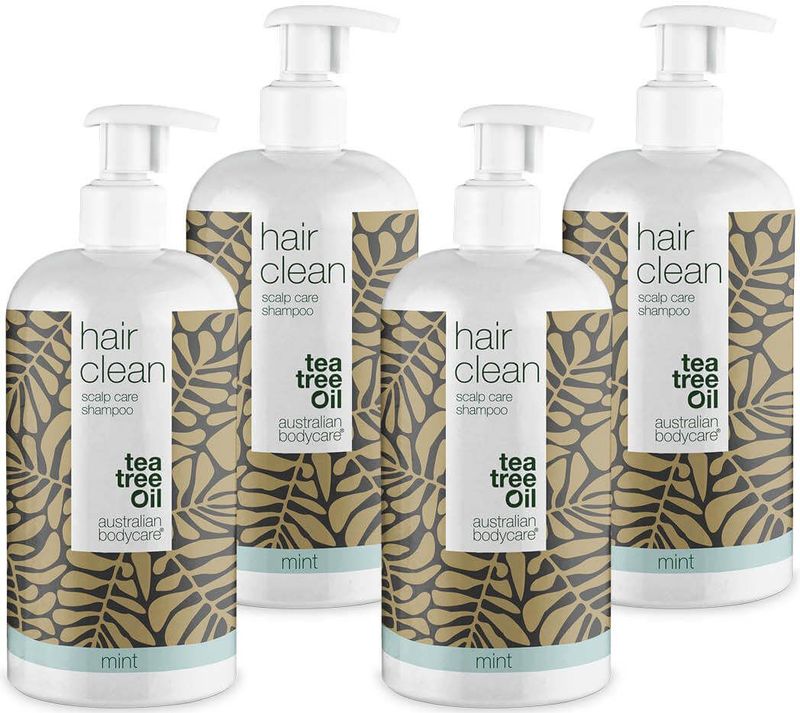 Australian Bodycare Pakketaanbieding: 4 Hair Clean Mint Shampoos 2000