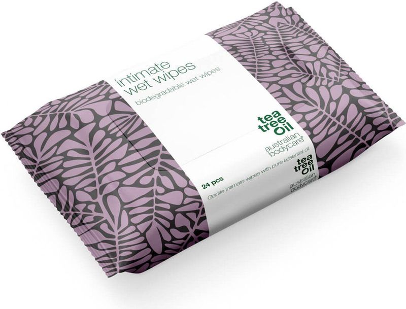 Australian Bodycare - Intieme Natte Doekjes - 24 Stuks - Dermatologisch Getest