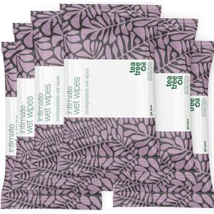 Intieme Natte Doekjes - 144 Doekjes - Tea Tree Olie - Voor Vrouwelijke Hygiëne