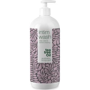 Intim Wash 1000 ml | Intieme Wasgel voor Vrouwen met Natuurlijke & Veganistische Australische Tea Tree Olie voor Vrouwelijke HygiÃ«ne & Scheren | Vrouwelijk Wasgel is Dermatologisch Getest