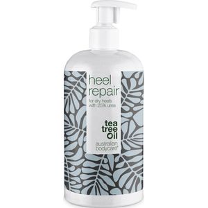 Australian Bodycare Hielkloven Crème met 25% Ureum & Tea Tree Olie - 500 ml Intensieve hielcrème voor droge hielen en hielkloven - Dagelijkse vochtinbrengende verzorging voor erg droge voeten en hielen