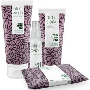 4-pack intieme producten tegen onaangename geur — Specifiek gericht op geur van onderen en de vagina