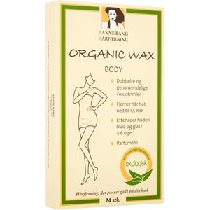 Hanne Bang - Organic Wax Body - Ontharingswax - 24 Stuks - Biologisch