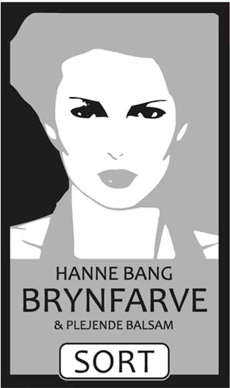 Hanne Bang - Brynfarve - Wenkbrauwkleur - Zwart - 8 ml