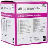 Medipore + Pad - 5 x 7,2 cm - Verband - 50 Stuks