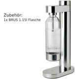 Brus-Flasche Stelton Brus Carbonating Bottle 1.15 L Steel