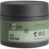 Derma Eco Man - Mud Wax - Geurvrij - 75 ML - Hypoallergeen