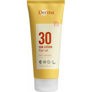 Derma Sun - Zonnebrand - Lotion SPF30 - Ecologische Zonbescherming - 200ml