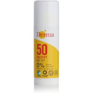 Derma Eco Sun SPF 50 Zonnebrand Stick - 15 ML - Hoge Bescherming - Zonverzorging - Natuurlijke Ingrediënten