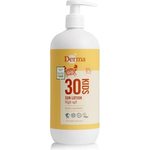 Derma - Kids - Zonnebrand Lotion - SPF30 - Ecologisch - Waterbestendig