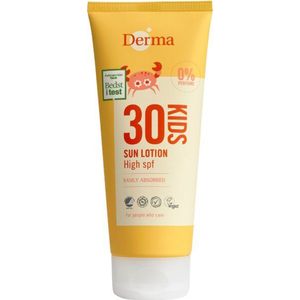 Derma - Kinderzonnebrandcrème - SPF 30 - 200 ml