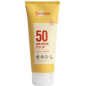 Derma Sun Lotion High SPF 50 Zonbescherming 100 ml