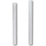 Allux - 1005 - Brievenbusstatief - Wit - Inclusief Bevestigingsmateriaal