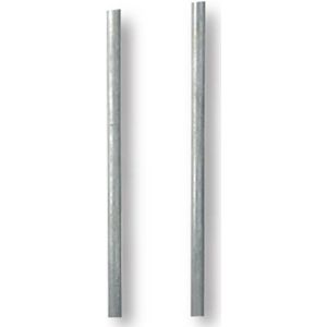 Allux - 1005 - Brievenbusstatief - Wit - Inclusief Bevestigingsmateriaal