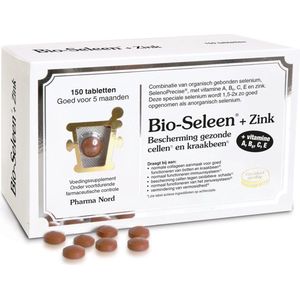 Pharma Nord Bio-seleen + zink tabletten 150 tabletten