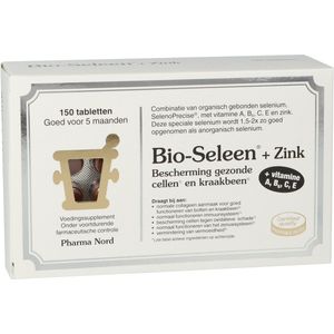 Pharma Nord Bio-seleen + zink tabletten 150 tabletten