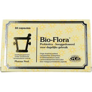 Bio-Flora Capsules - 60 Capsules - Voedingssupplementen - Probiotica