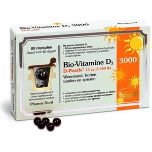 Pharma Nord Bio-Vitamine D3 3000IE D pearls 80 capsules