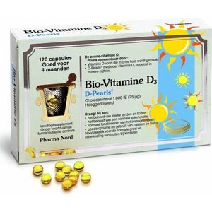 Pharma Nord Bio-vitamine d3 (d-pearls) 25 µg 120 capsules